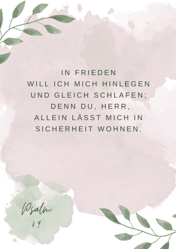 Bibelverse Frieden – Bild 2